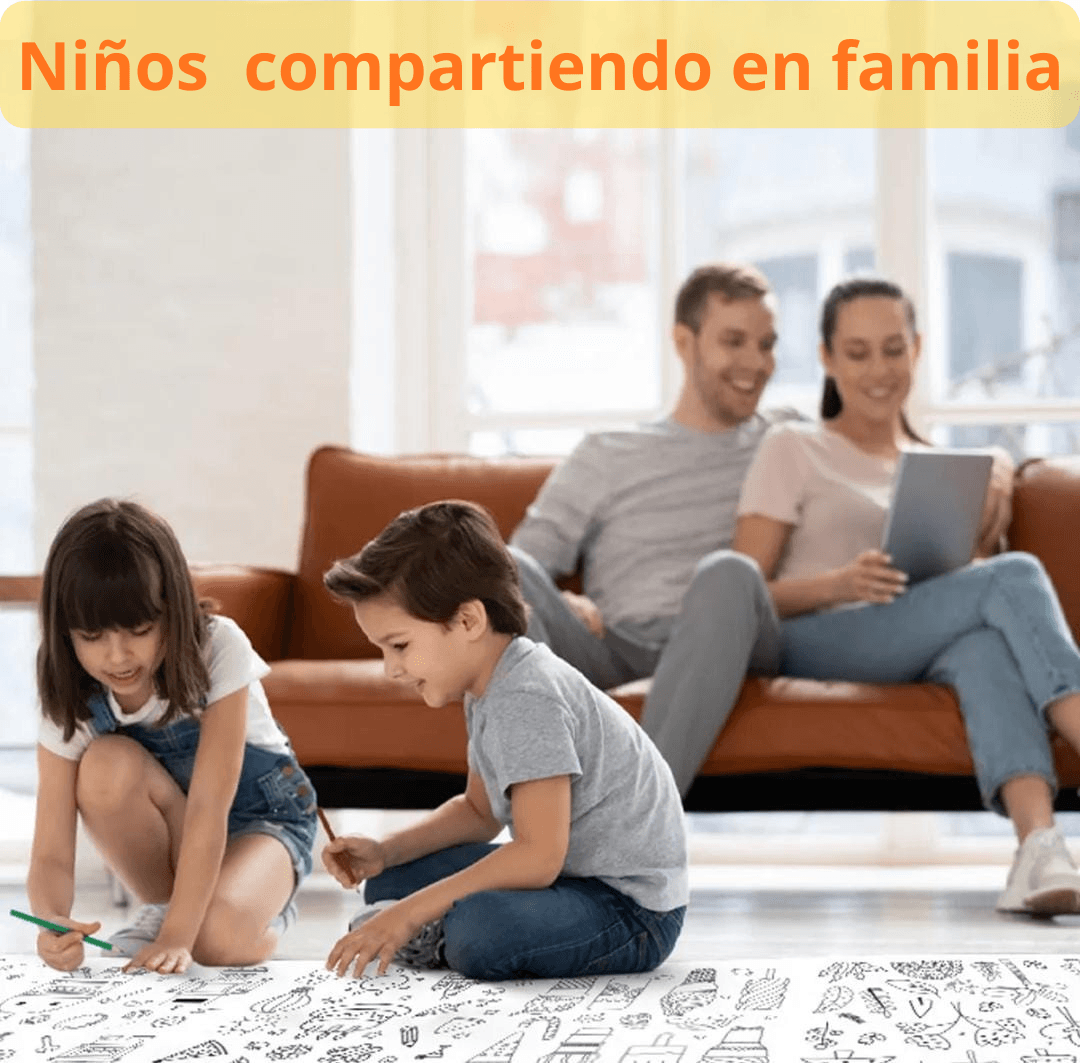 Rollo con dibujos para pintar