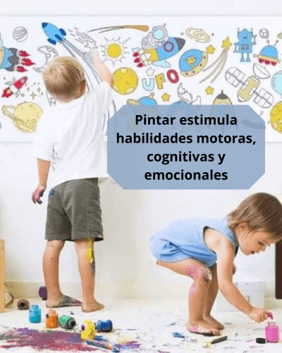 Rollo con dibujos para pintar